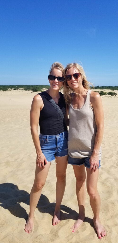 sand dunes in nags head