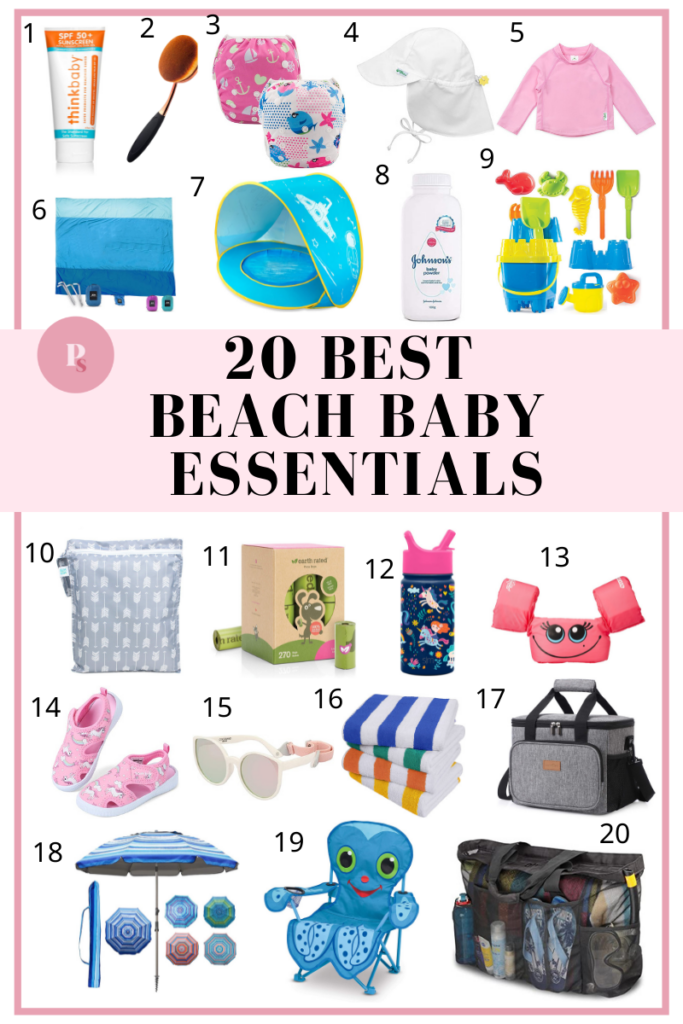 20 Best Baby Beach Essentials You Need - Paisley Sparrow