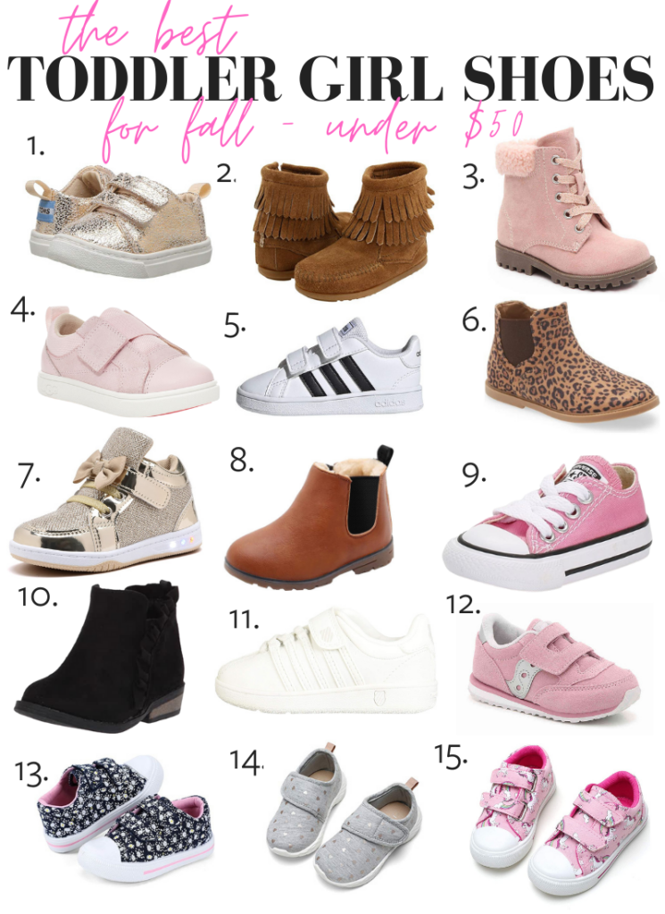 15 Best Toddler Girl Shoes for Fall - Under $50