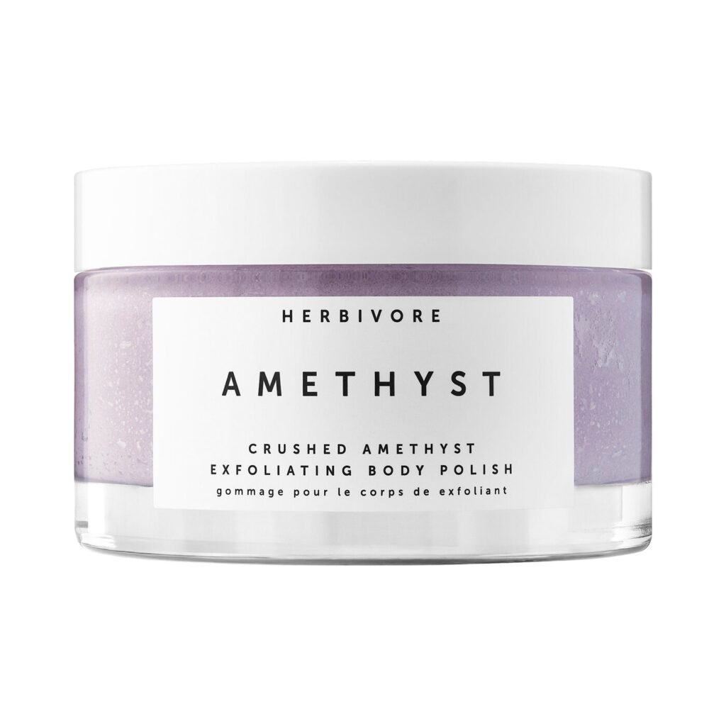 Amethyst body scrub