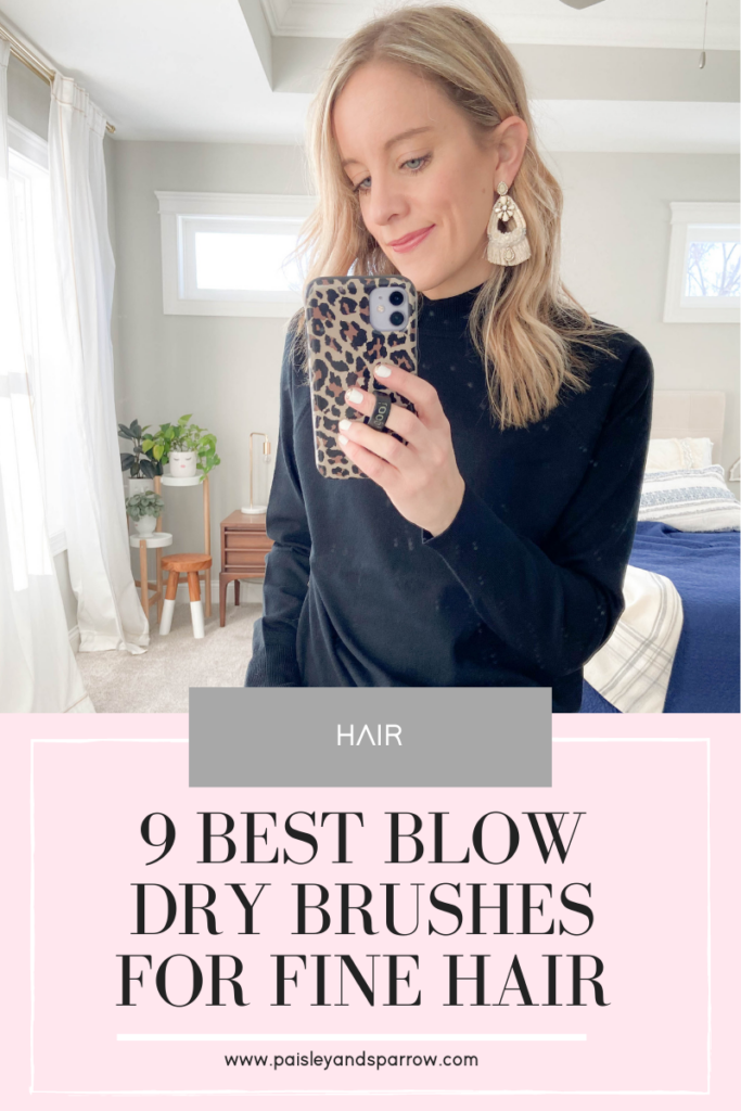 best  blow dry brushes for fine hair