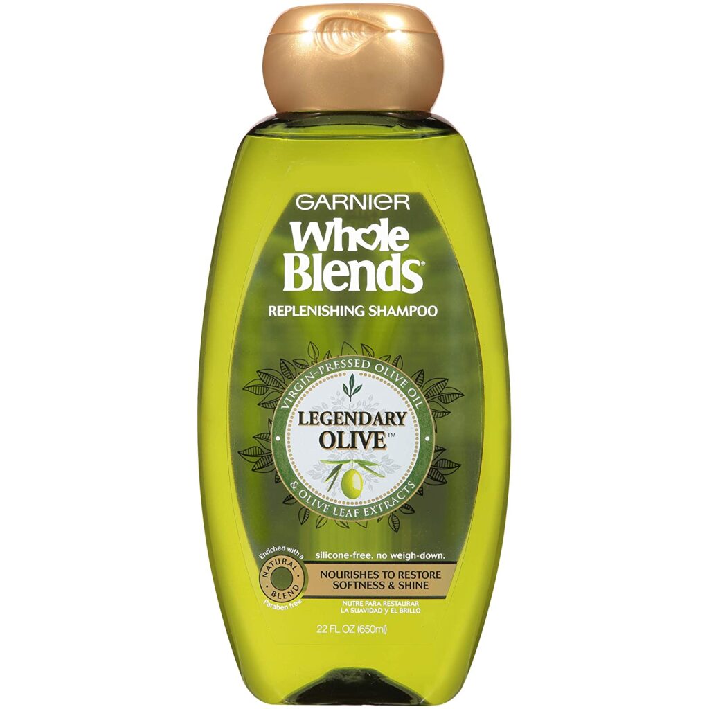 Garnier Whole Blends Replenishing Shampoo for dry thick hair