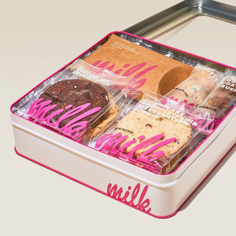 Gift box of cookies and treats from Milk Bar