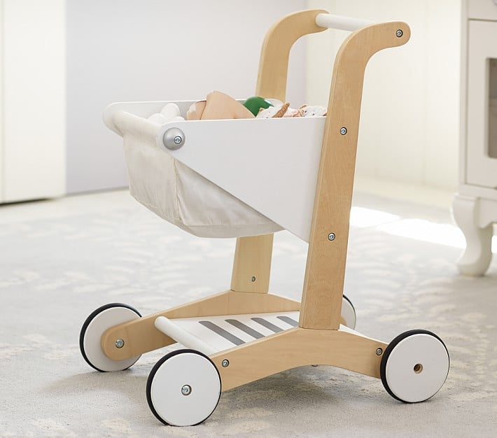 Pottery Barn Kids Wooden Shopping Cart
