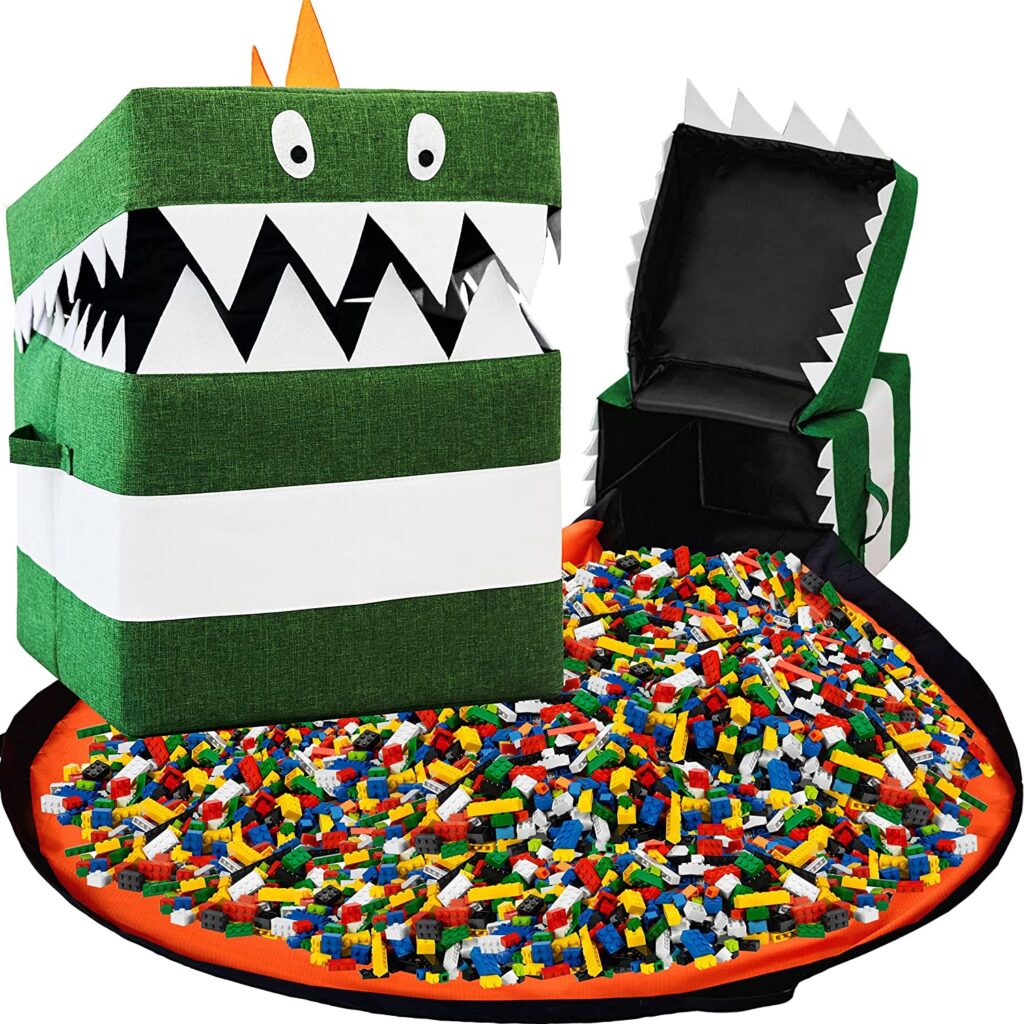 Fold Up Playmat and Storage Bin