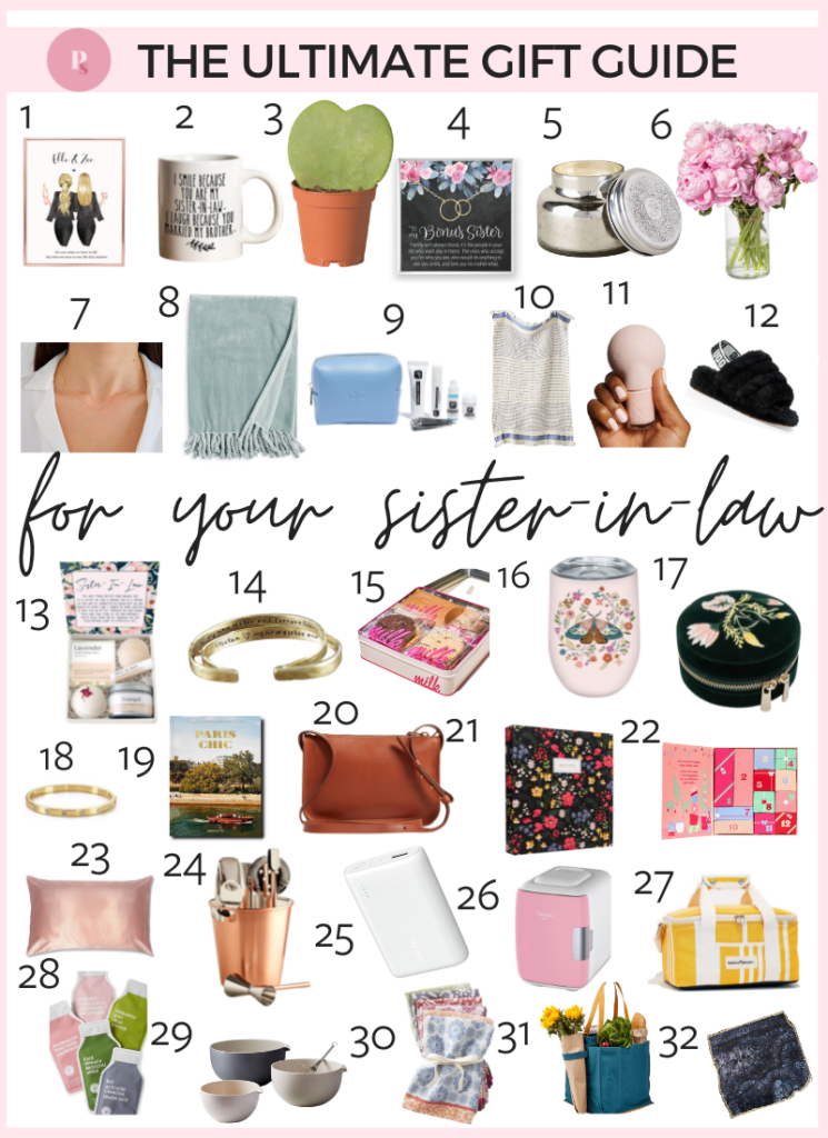 32 gift ideas for your sister-in-law