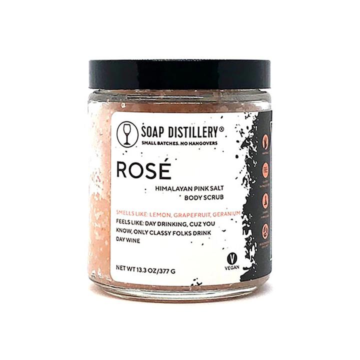 Rose body scrub