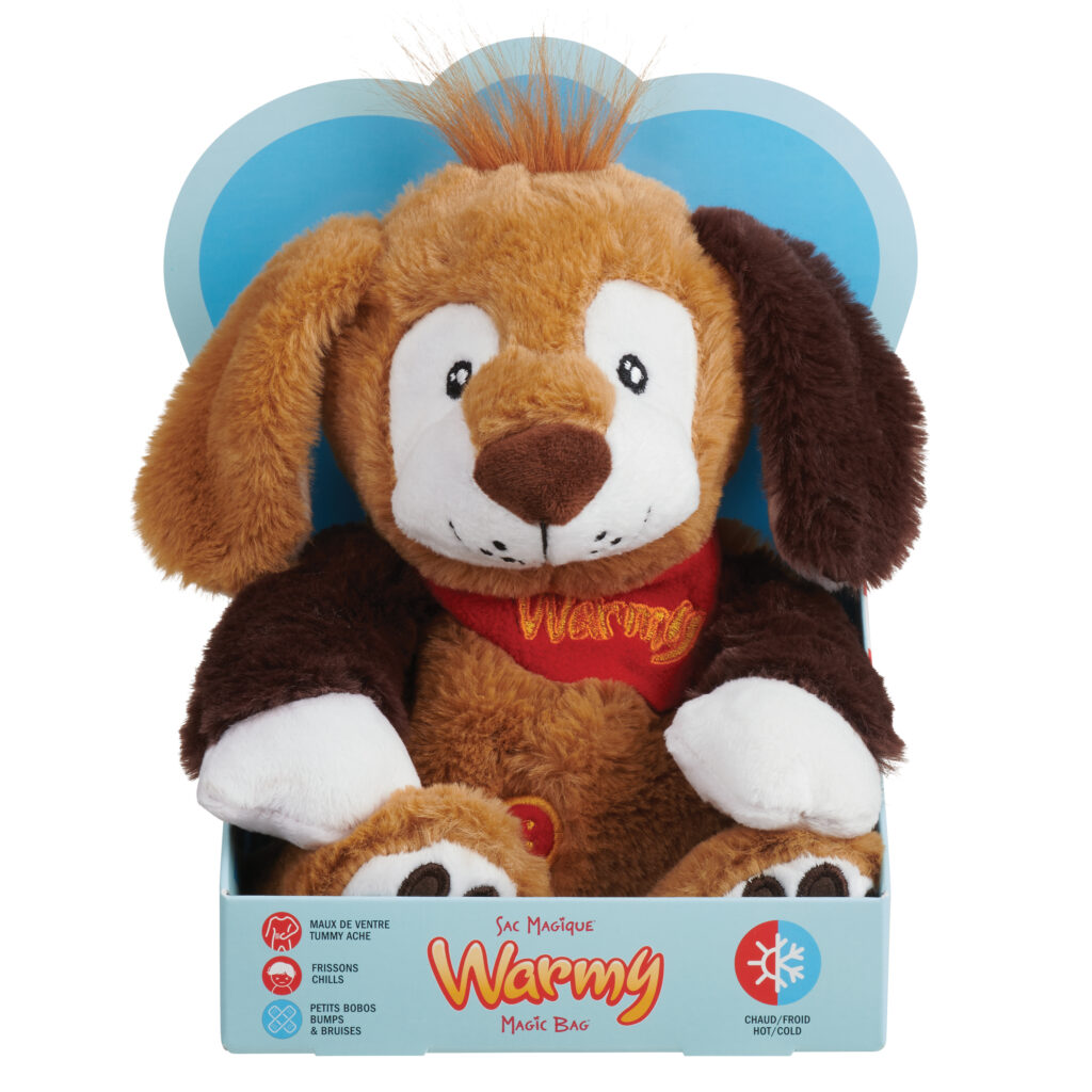 Dog warmy stuffed animal 
