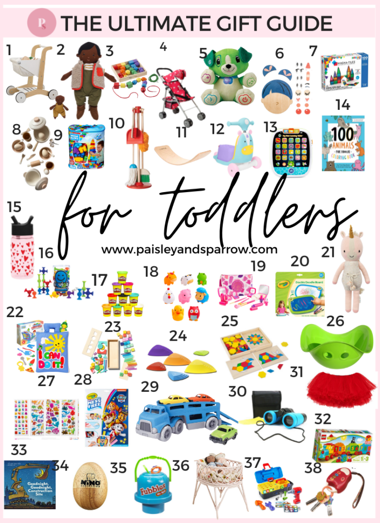The ultimate gift guide for toddlers - 38 ideas