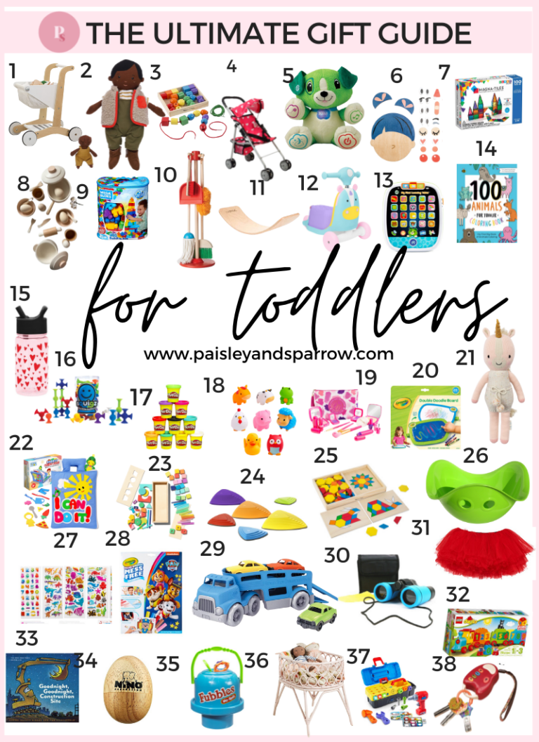 38 Best Toddler Gifts & Toys They'll Actually Love and Use! (2021 ...