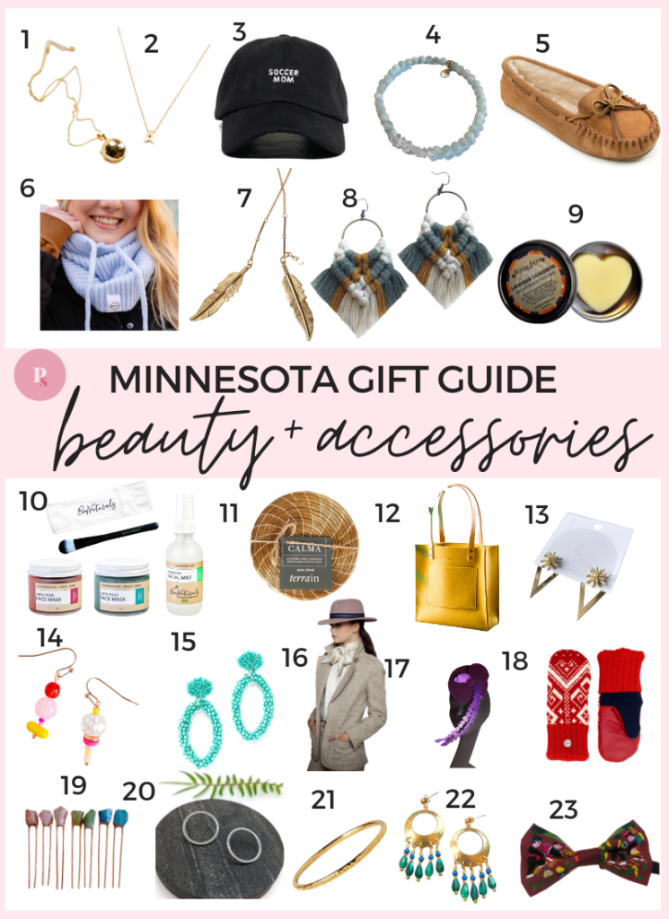 mn made holiday gift guide beauty and accessories