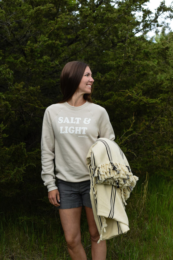 salt and light sweatshirt