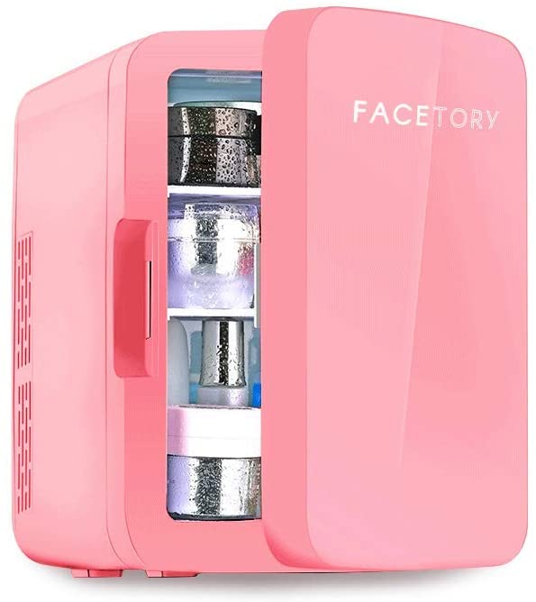 FaceTory Portable Coral Beauty Fridge 