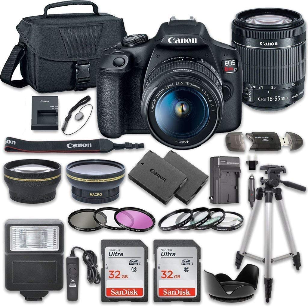 Canon DSLR camera and accessories