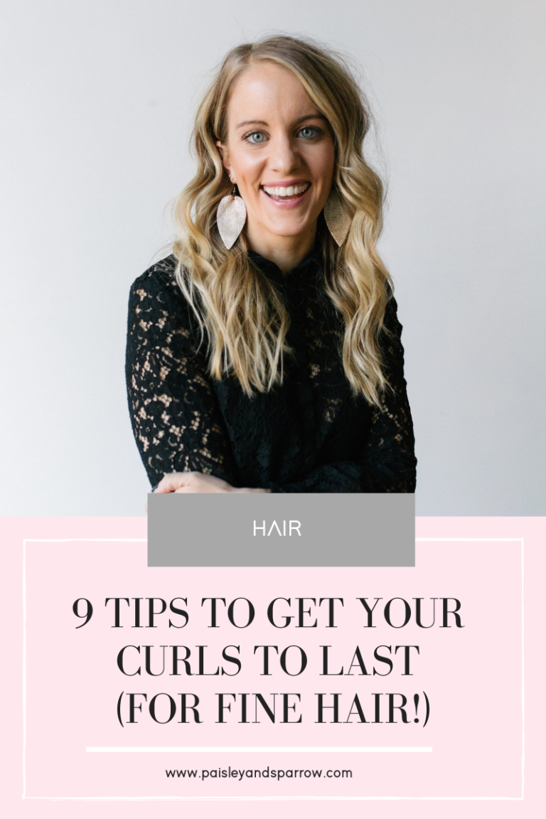 How to Make Your Curls Last - 9 Tips for Fine Hair