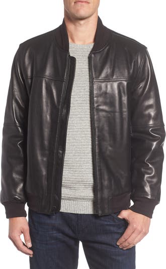 Men's leather jacket