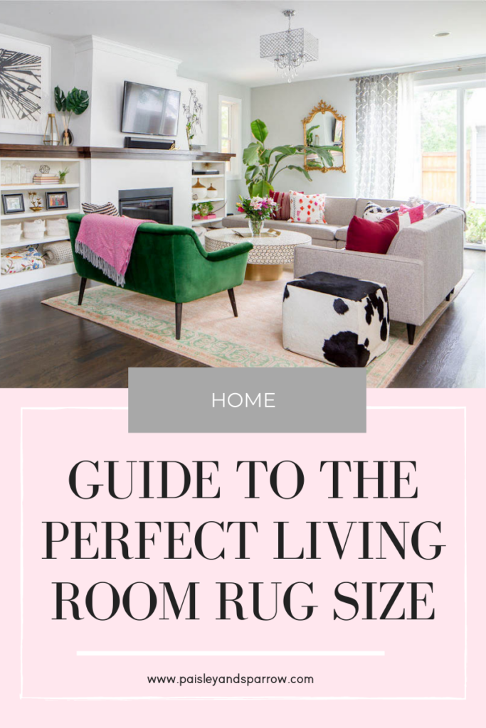 Guide to the Perfect Living Room Rug Size