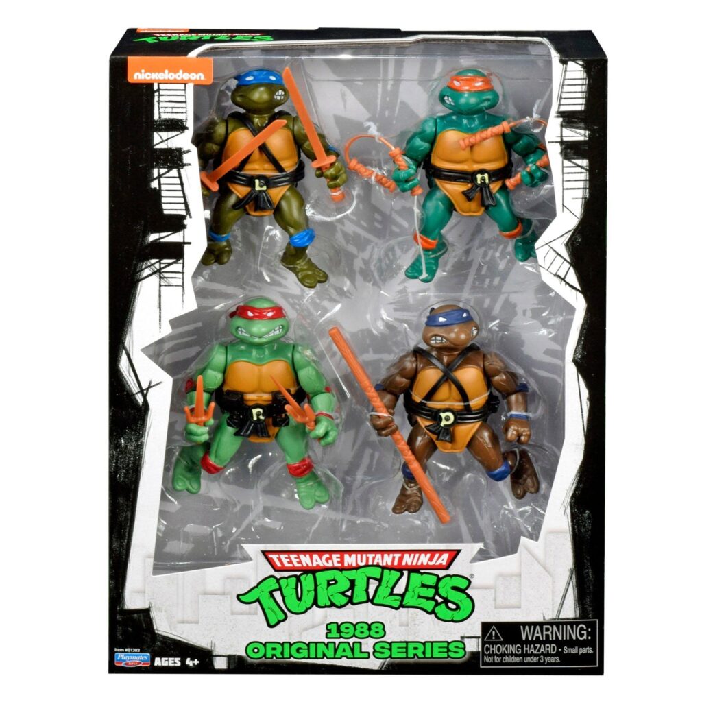 Teenage Mutant Ninja Turtles action figures 1988 Original Series