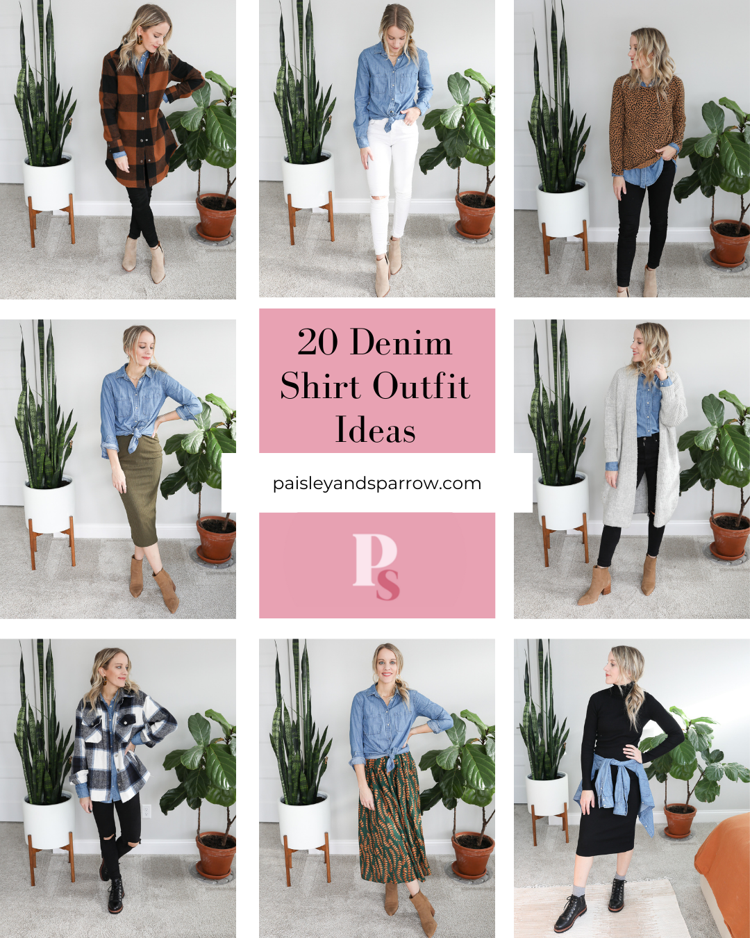Denim shirt outfit Ideas | Dresses Images 2022 | Page 2