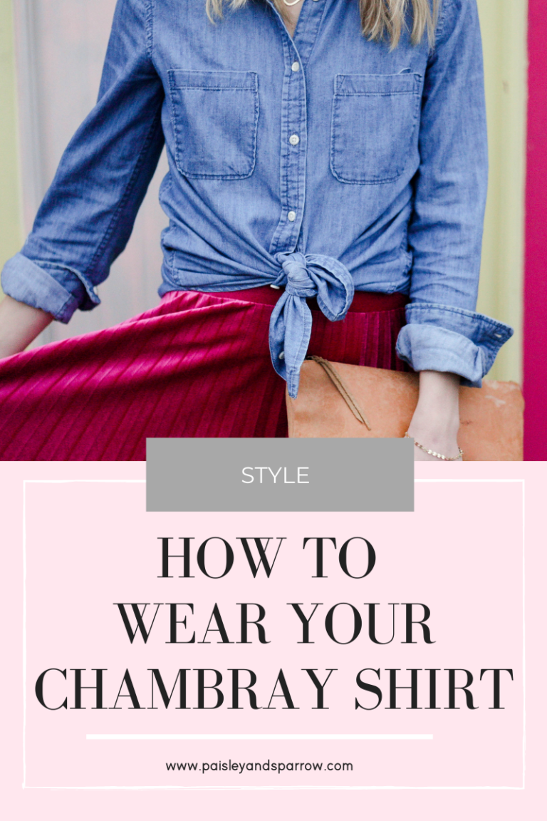 How to Wear a Denim Shirt (21 Outfit Ideas)