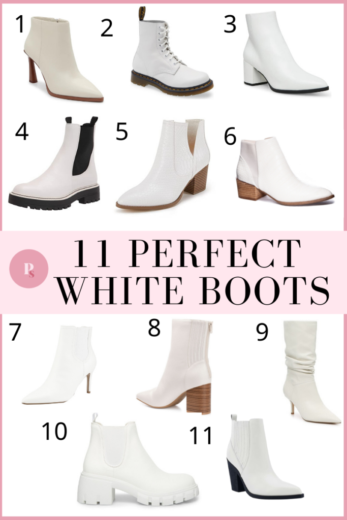 How to Style White Boots
