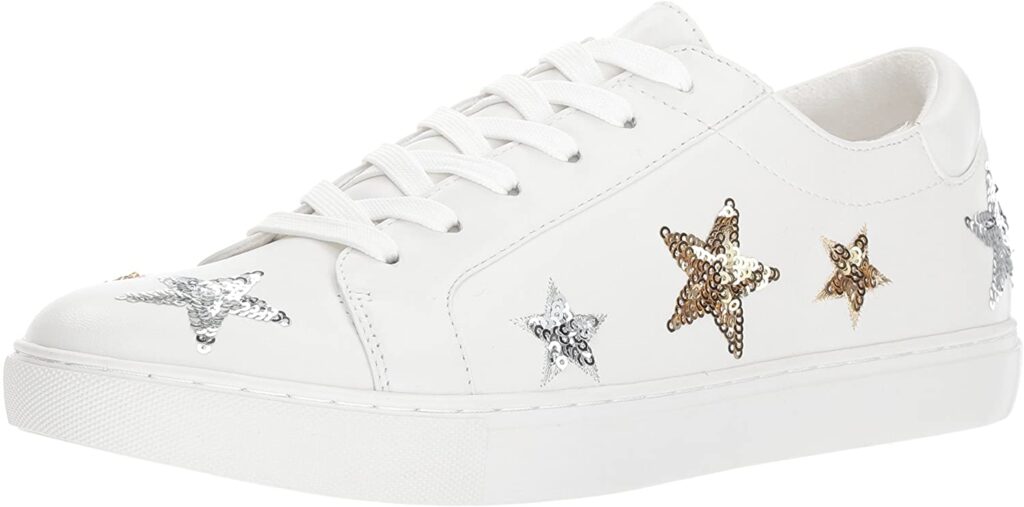 Kenneth Cole New York Women's Kam 11 Fashion Sneaker with Star Patches