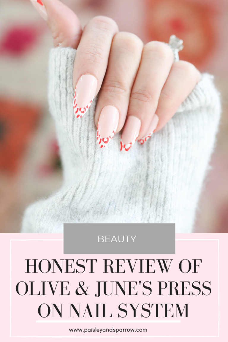 Olive june press on nails review paisley sparrow