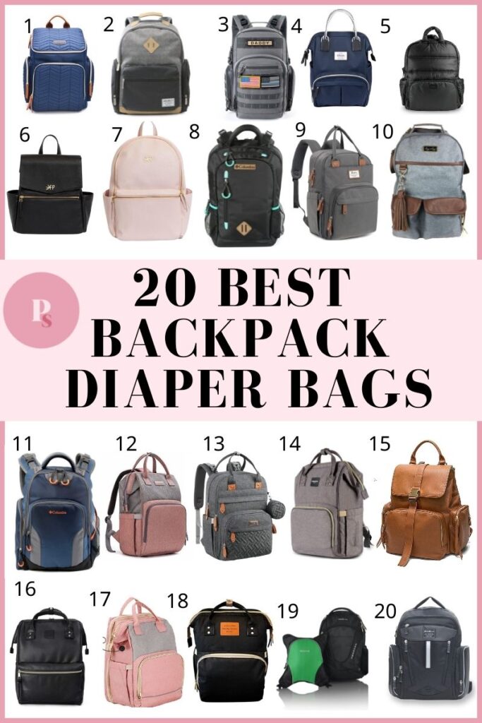20 Best Backpack Diaper Bags for Mom & Dad - Paisley & Sparrow