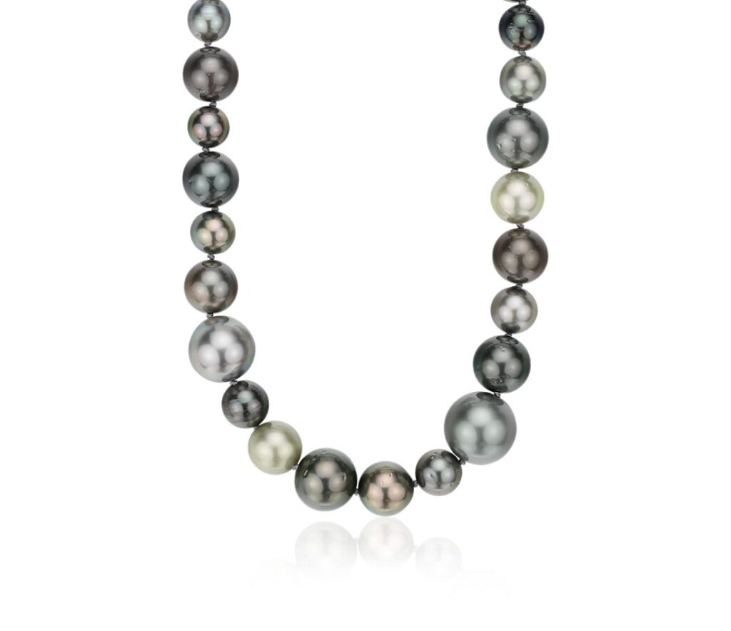 Blue Nile Tahitian Cultured Pearl Cocktail Strand