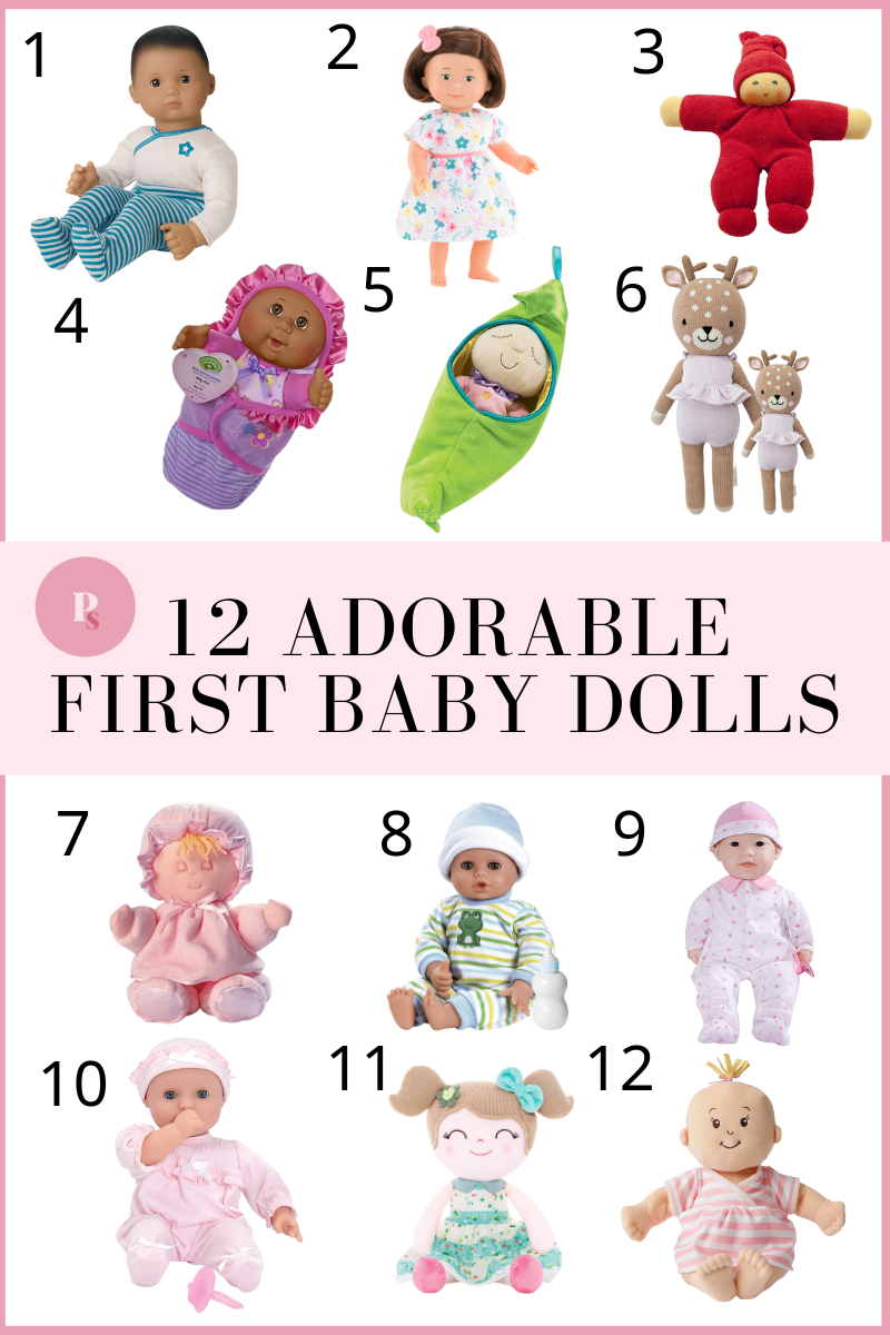 1x Soft Baby Doll Puppet Mini Doll Interactive Children Kids Girls Toys 12cm HU 