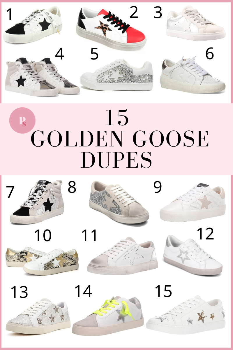 golden goose dupes with logo