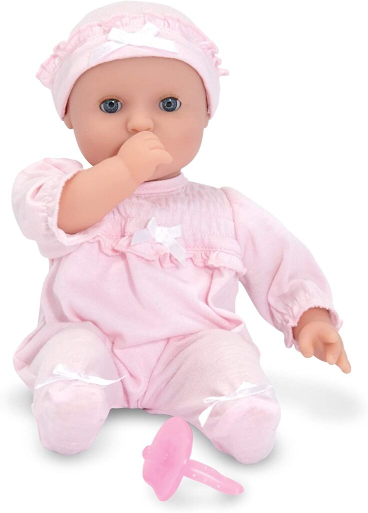 Melissa and Doug Mine to Love girl baby doll