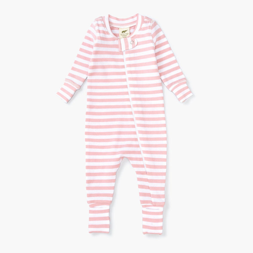 Monica + Andy Striped One-Piece Pajamas