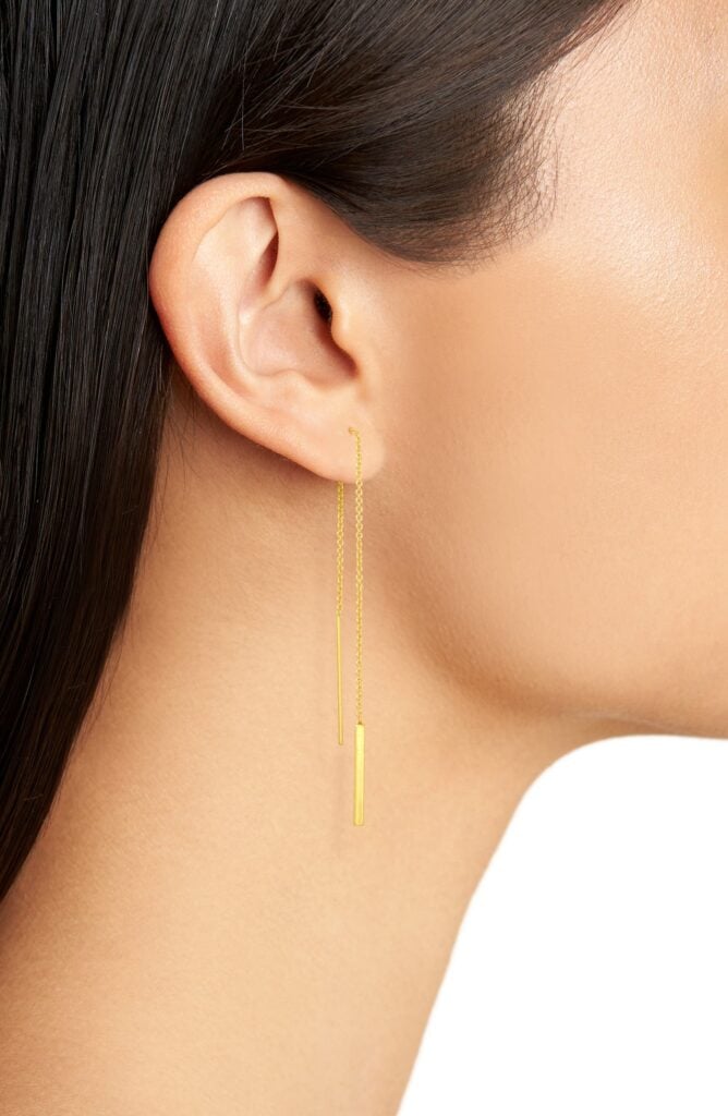 Madewell Threader Bar Earrings from Nordstrom