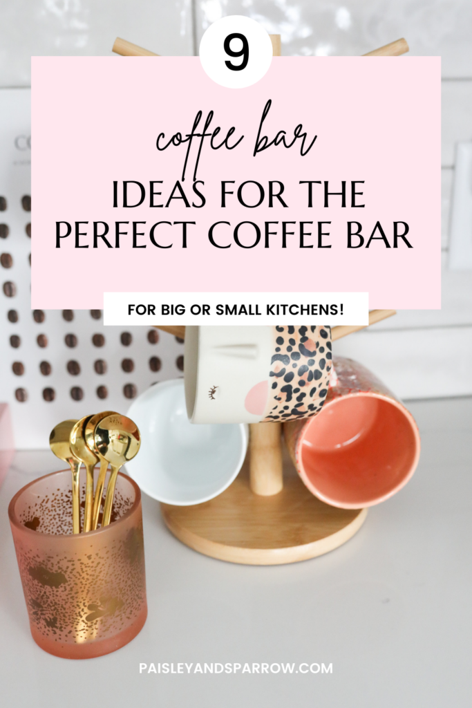 9 coffee bar ideas