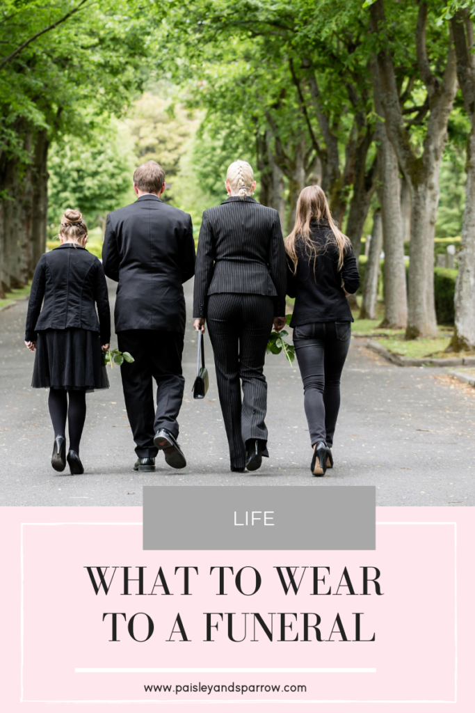 What To Wear To A Funeral Men Women Kids Paisley Sparrow