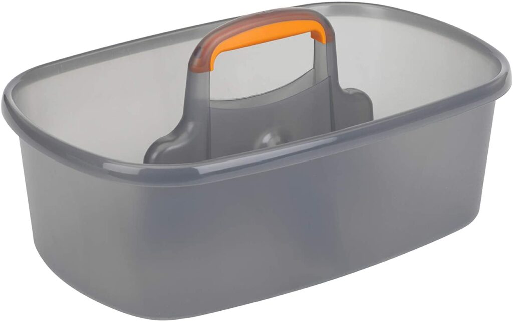Cleaning supplies storage caddy