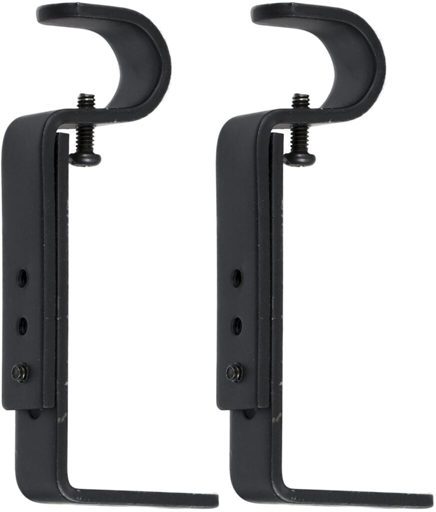 Curtain rod holders