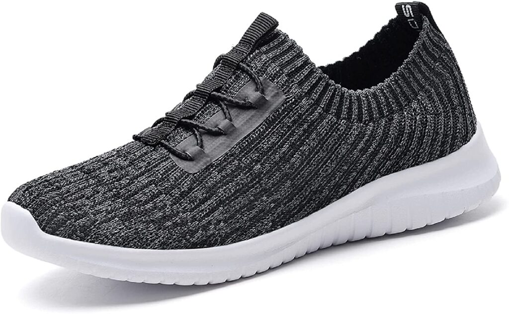 Konhill Tennis Athletic Casual Slip On Sneakers