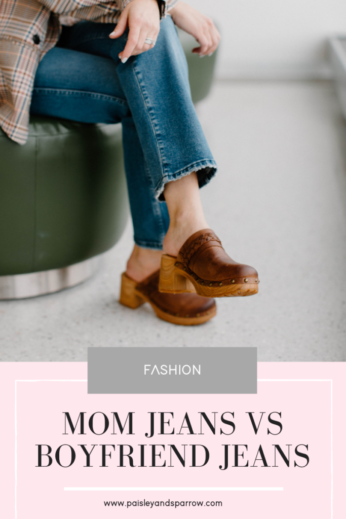 Mom jeans store vs boyfriend jeans