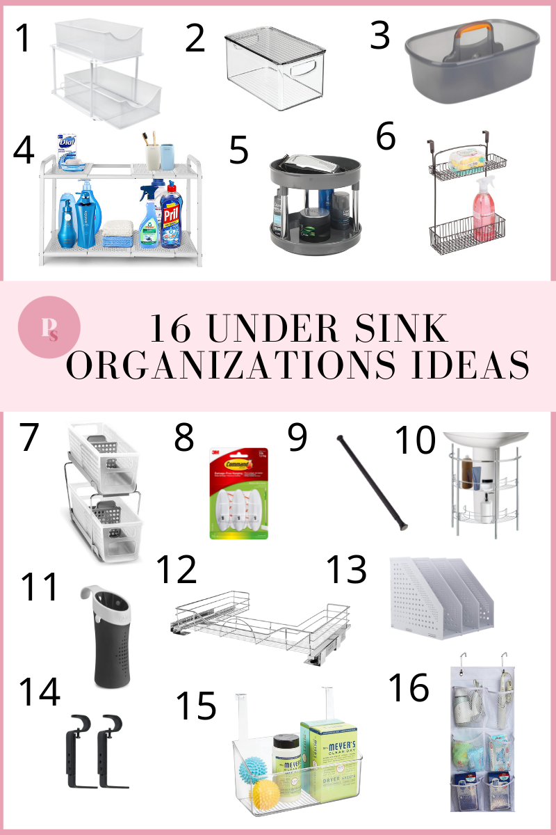 under the sink storage options