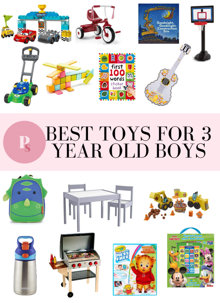 55 Best Toys for 3 Year Old Boys Paisley & Sparrow