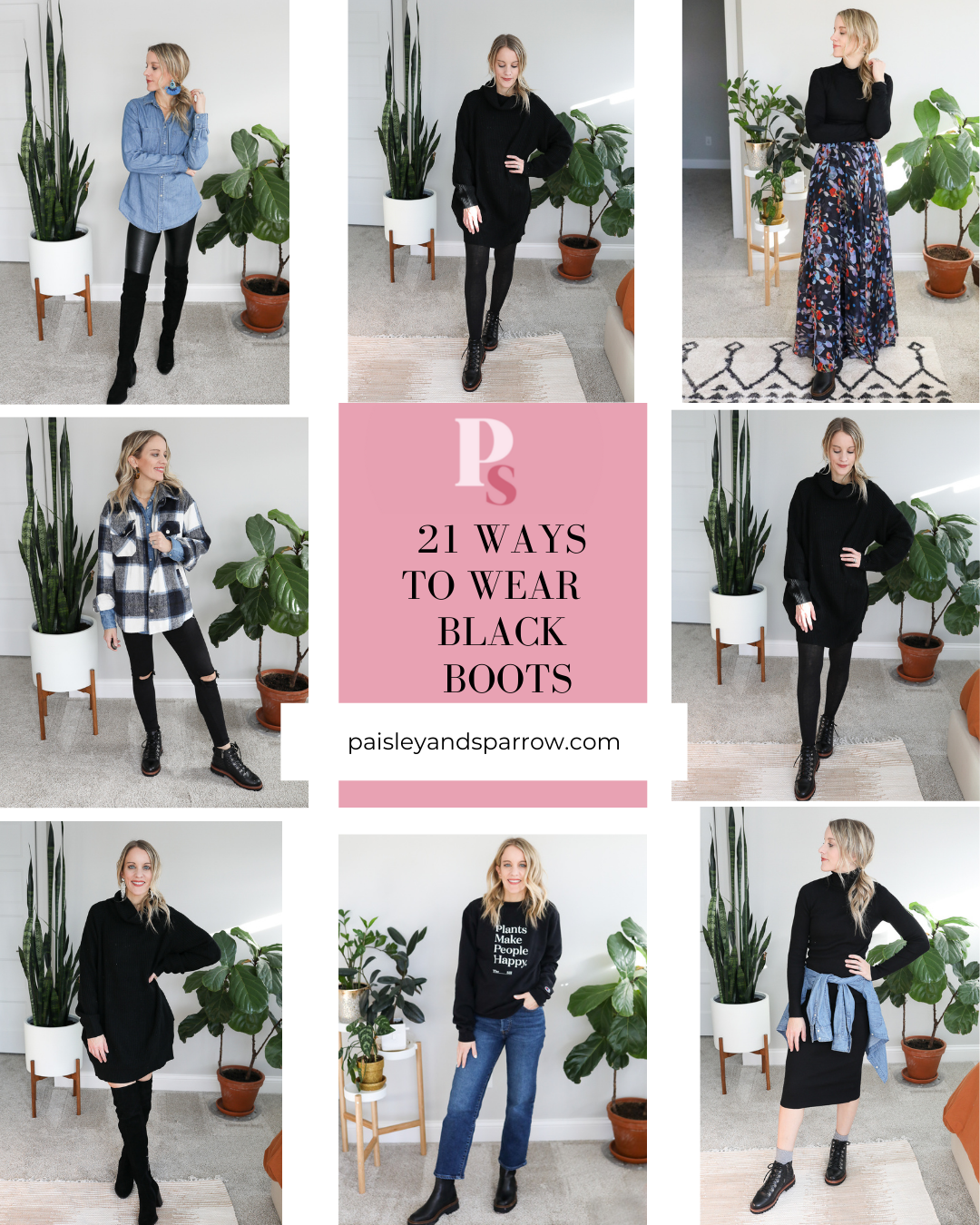 7 Classy Over the Knee Boots Outfit Ideas - Paisley & Sparrow