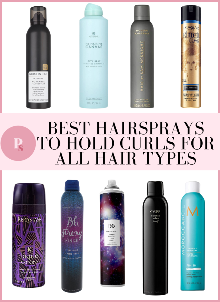21 Best Hairsprays to Hold Curls for all Hair Types - Paisley & Sparrow