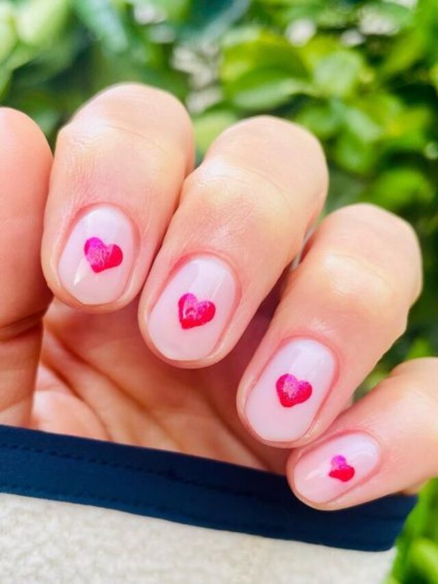 5 Perfect Heart Nail Designs for Spring