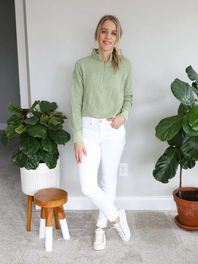 7 White Jeans Outfits for Spring