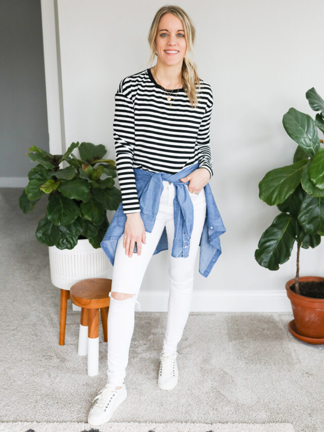 7 Chic White Jeans Outfits for Spring