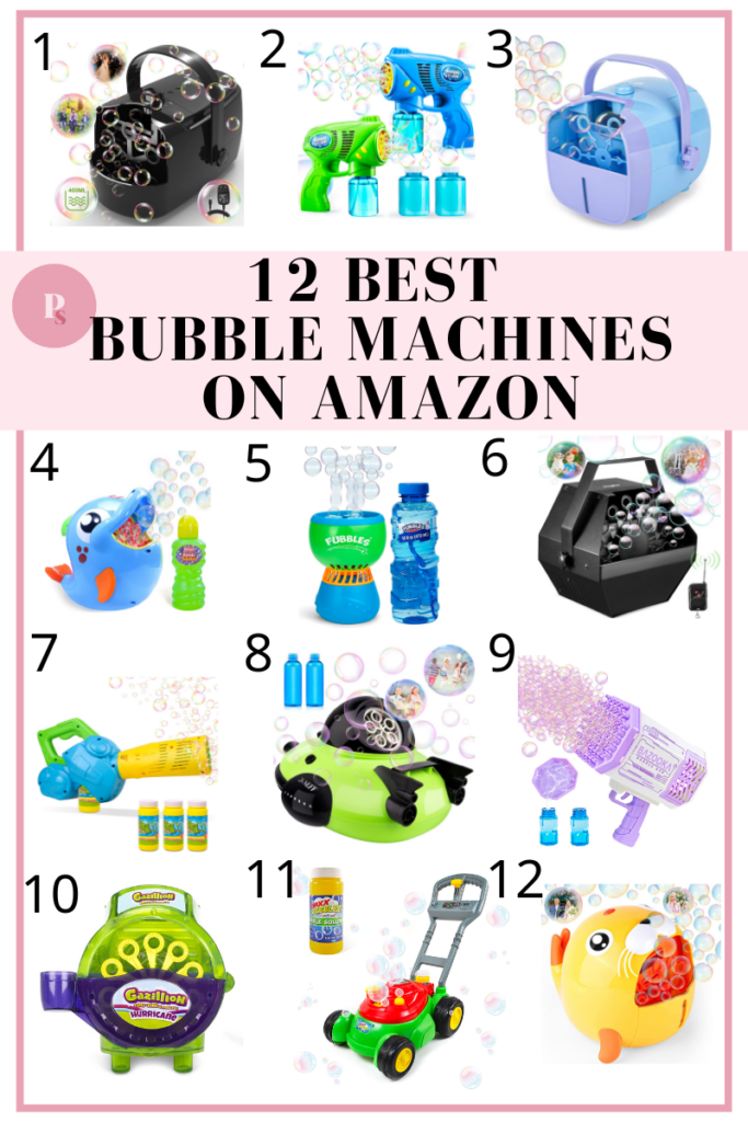 best bubble machines on amazon