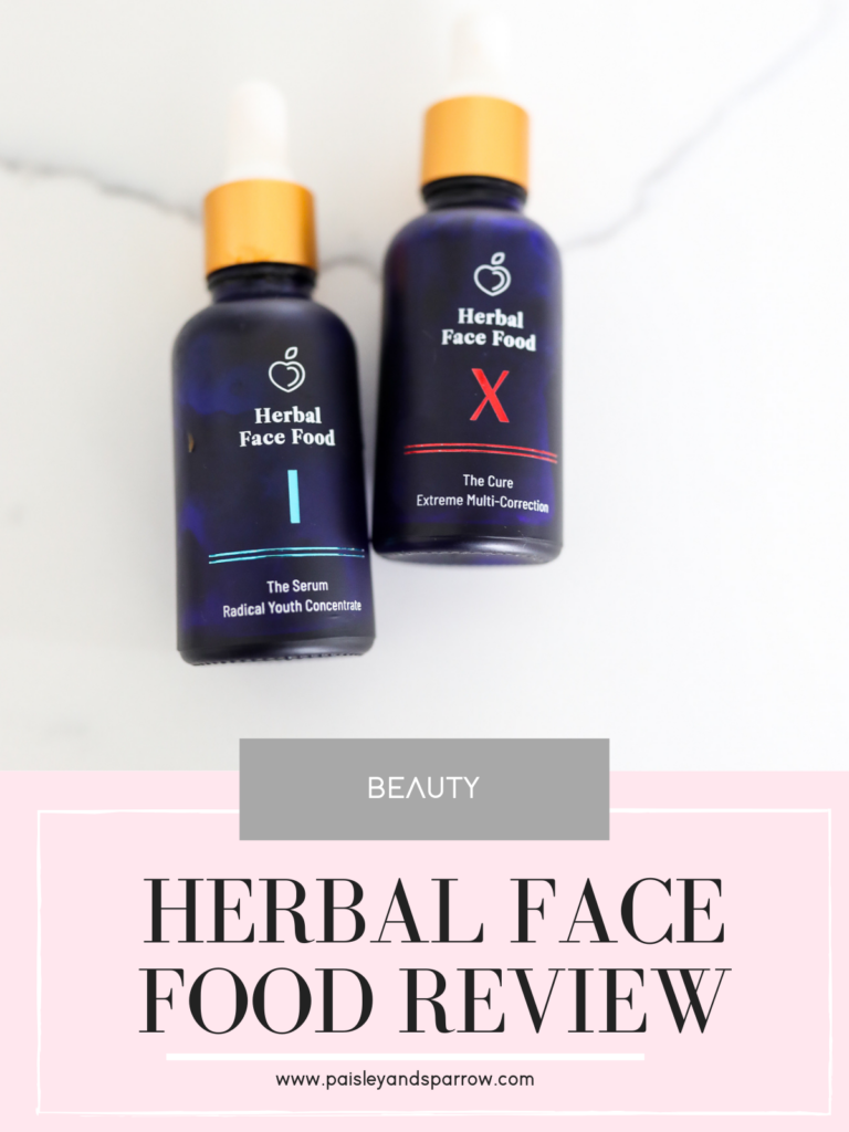 herbal face food review