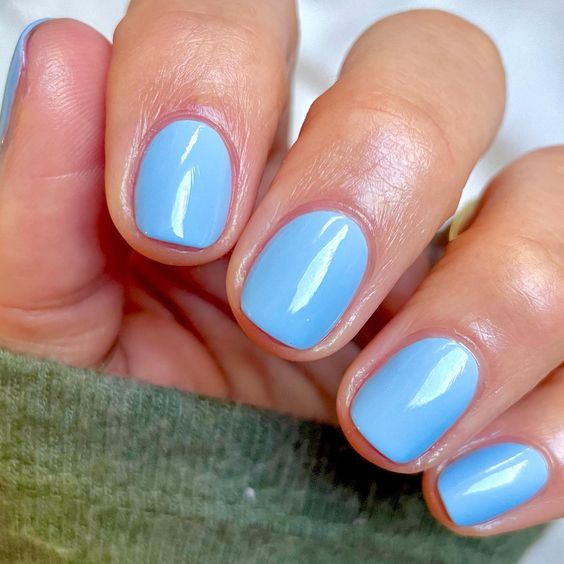 30 Blue Nail Designs That Ozze Beach Vibes